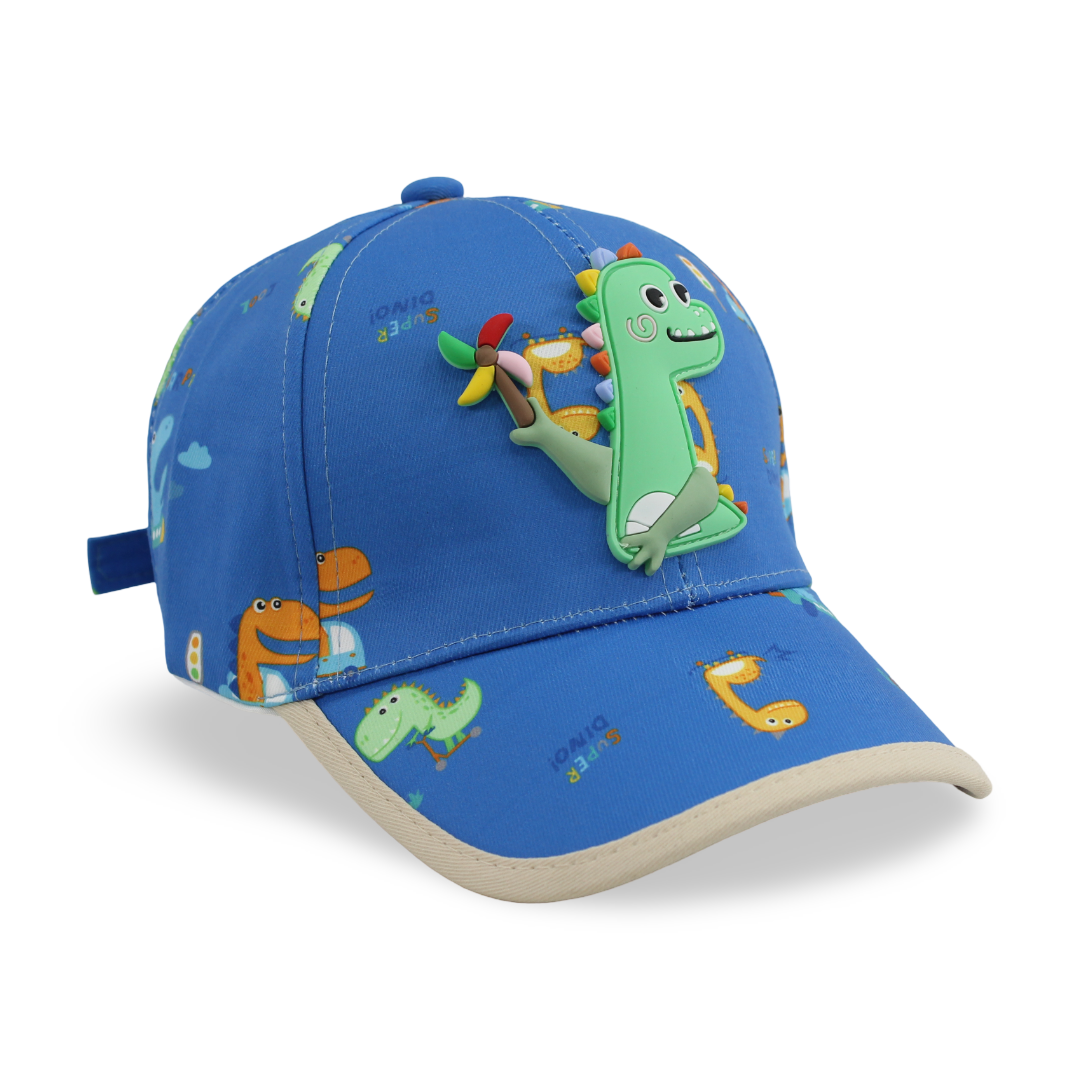 Unisex Cotton Cap – Dinosaur Design