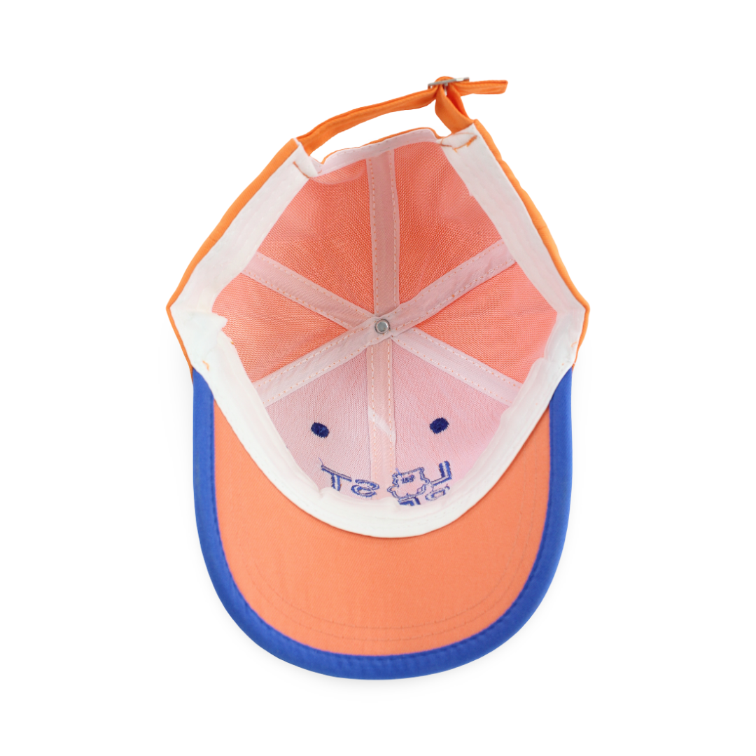Unisex Cotton Cap – Orange with "Last Bear" Embroidery