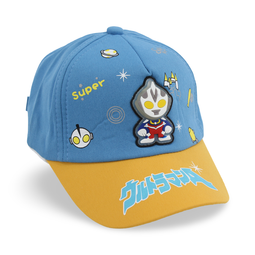 Boys Cotton Cap – Blue with "Super" Design - Clothing - Fancy