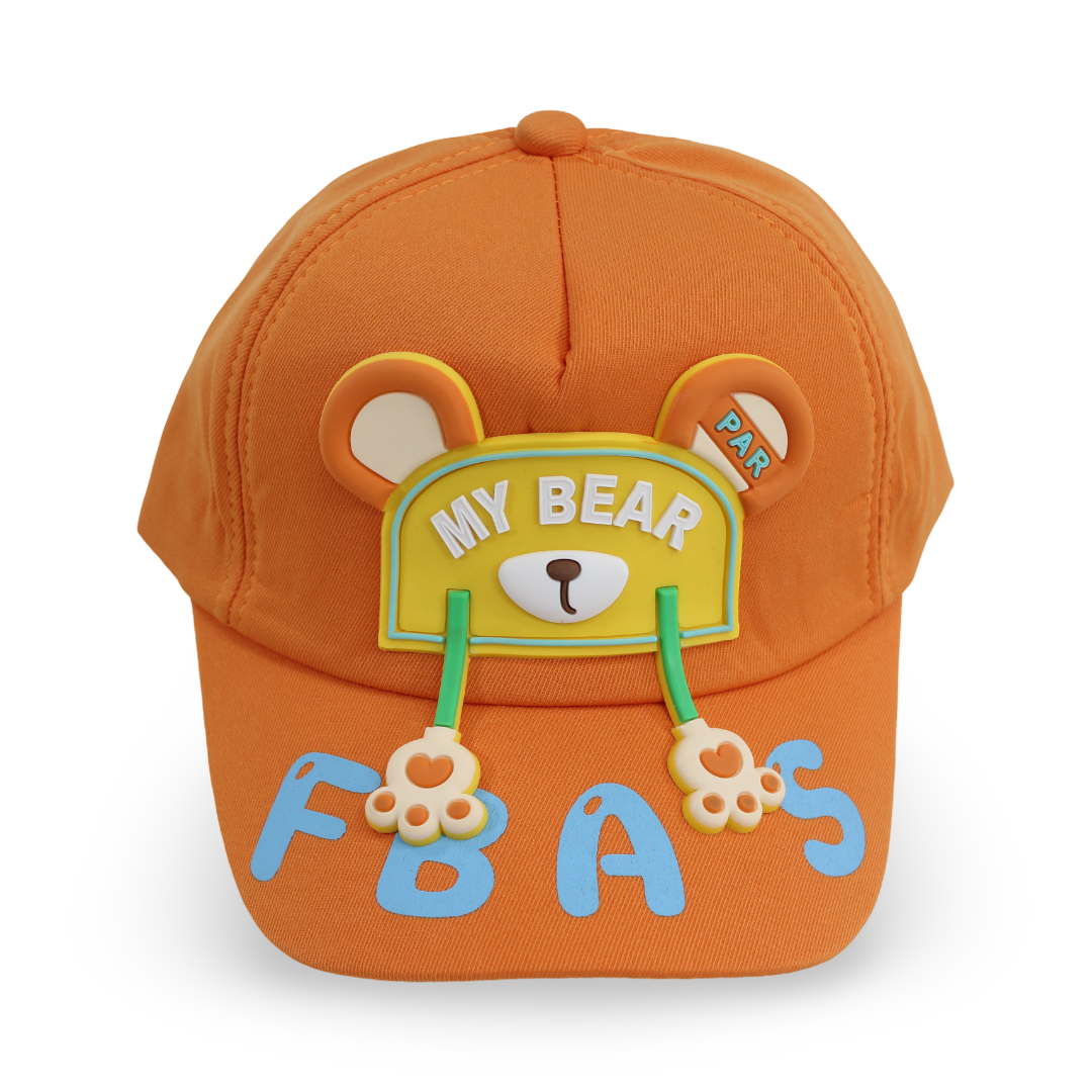 Unisex Cotton Cap – "My Bear" Design - Clothing - Fancy