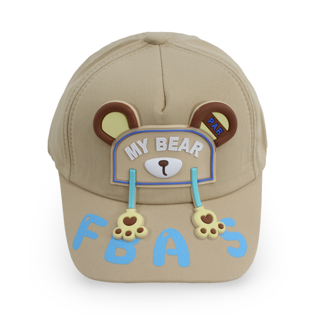 Unisex Cotton Cap – "My Bear" Design