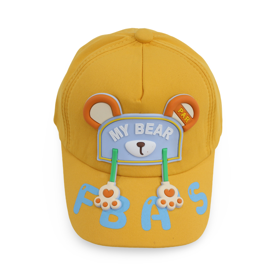 Unisex Cotton Cap – "My Bear" Design