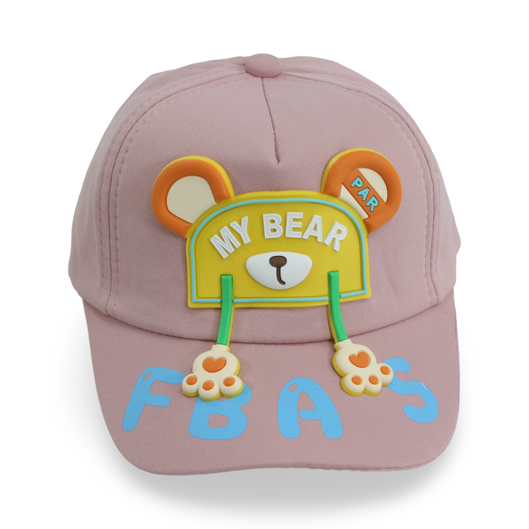 Unisex Cotton Cap – "My Bear" Design