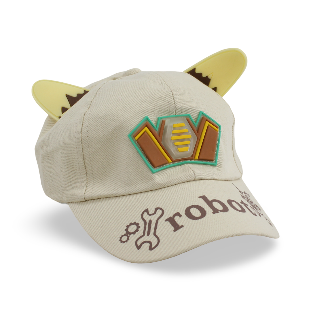 Boys Cotton Cap – "Robot" Print