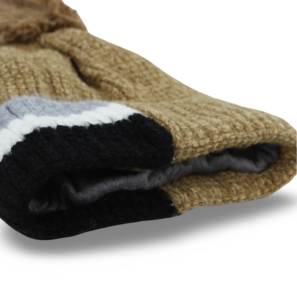 Unisex Knit Ice Cap – Coffee