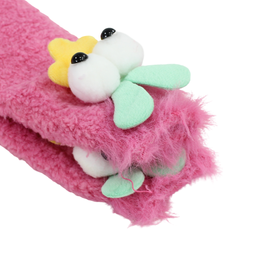 Girls Socks – Fuchsia with Chicken Design