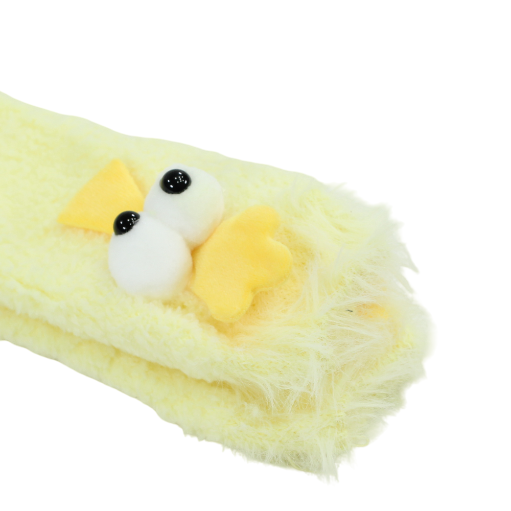 Unisex Socks – Yellow with Chicken Design