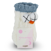 Unisex Socks – White with Big Eyes Design