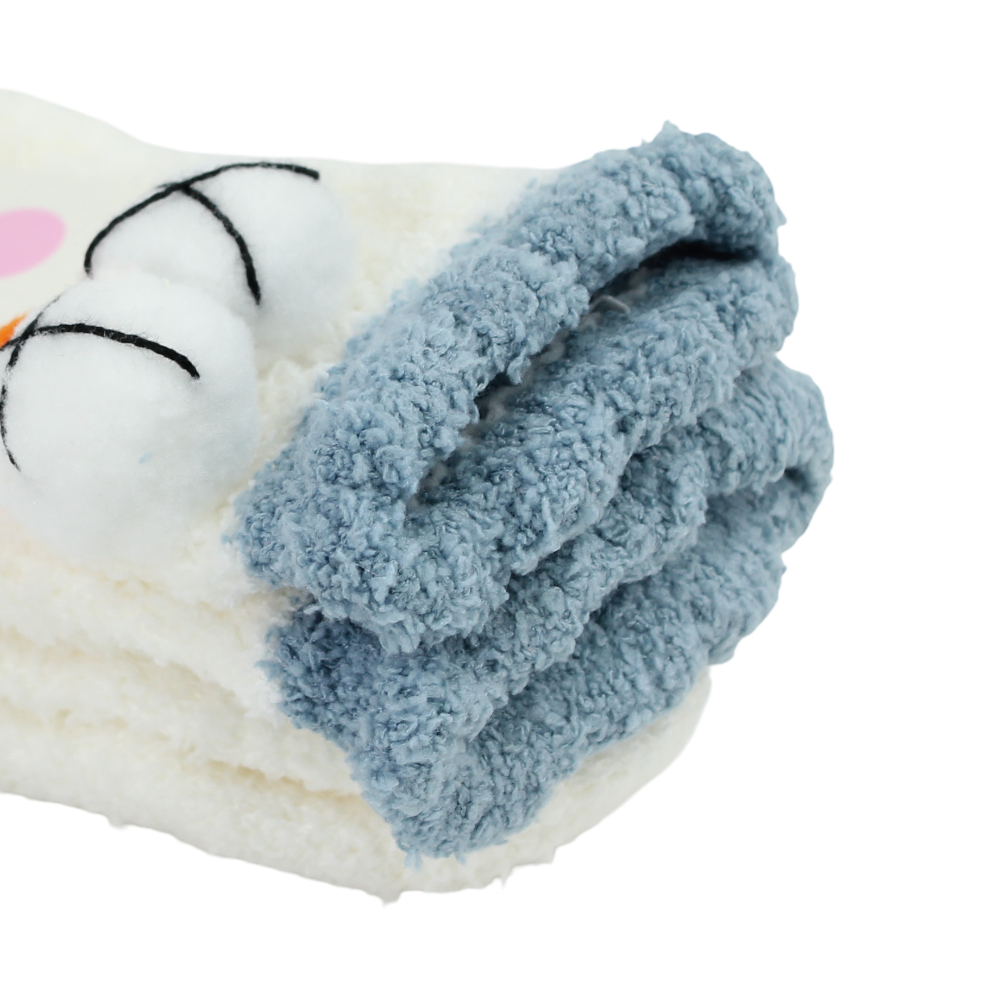 Unisex Socks – White with Big Eyes Design