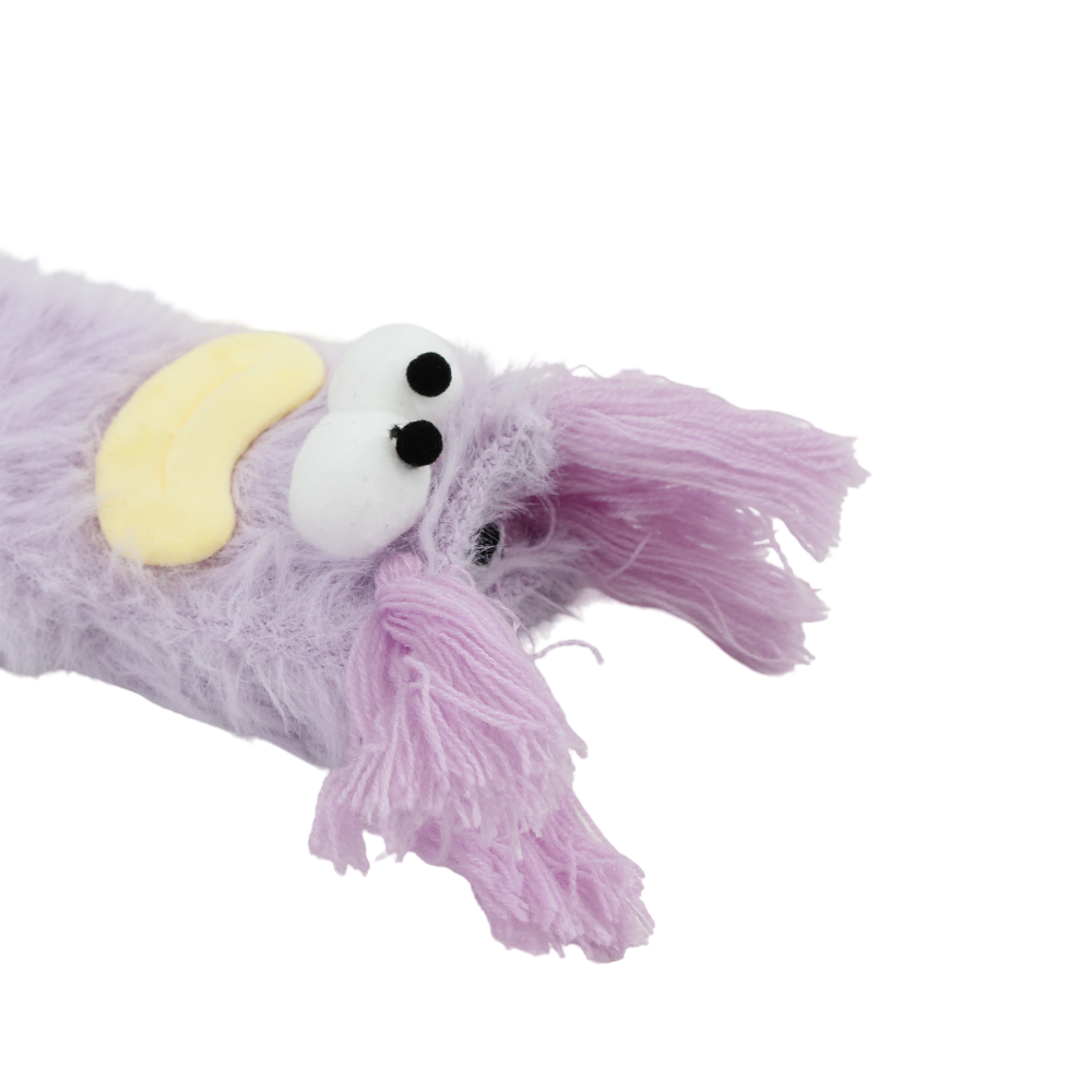 Girls Socks – Purple with Big Eyes Design