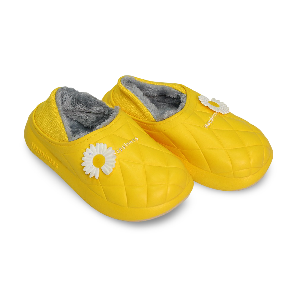 Girls fur Rubber CRO – with Flower Print