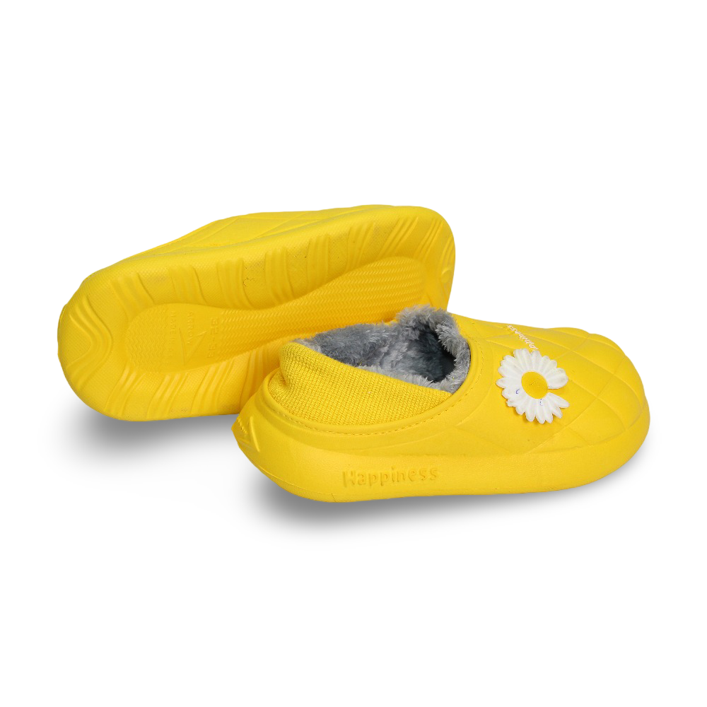 Girls fur Rubber CRO – with Flower Print