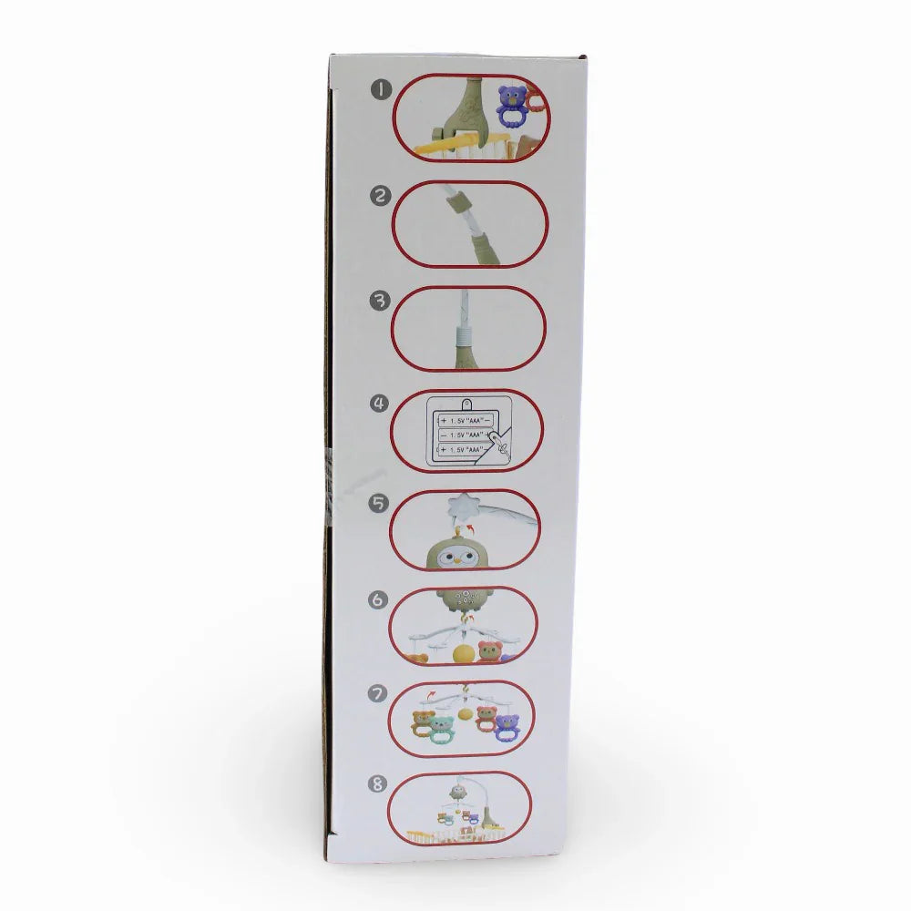 Happy Musical Bed Bell with Remote Control - Cute Bird