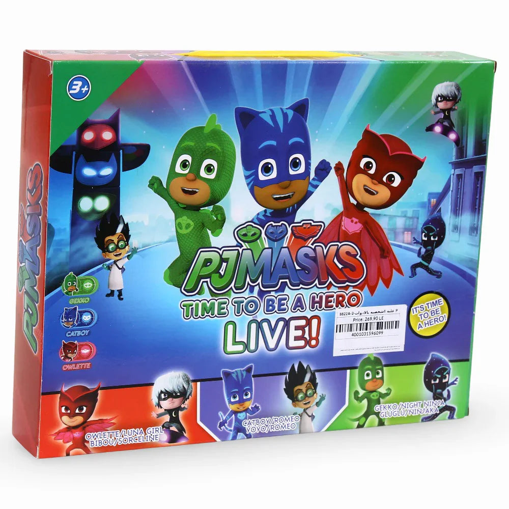 PJ Masks Action Figures Set - 6 Pcs