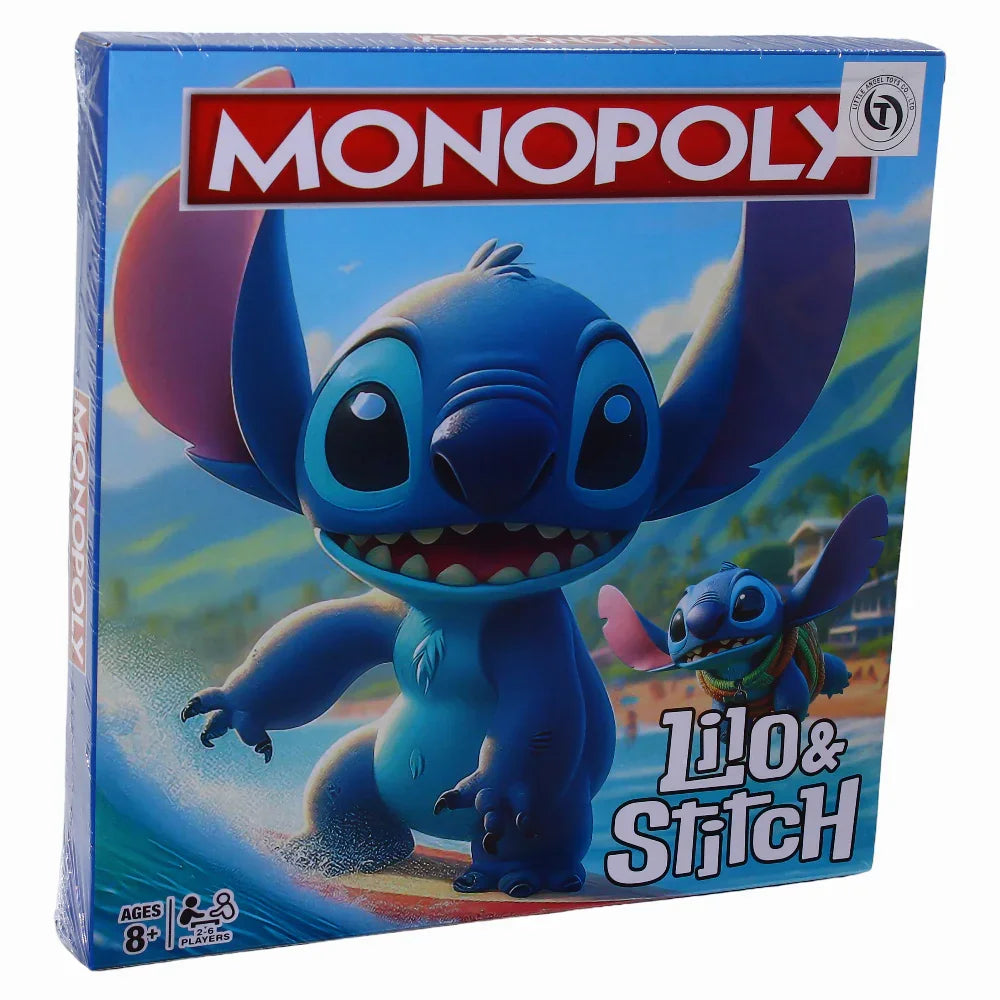 Lilo & Stitch Monopoly Game - Toys - Little Angel Toys