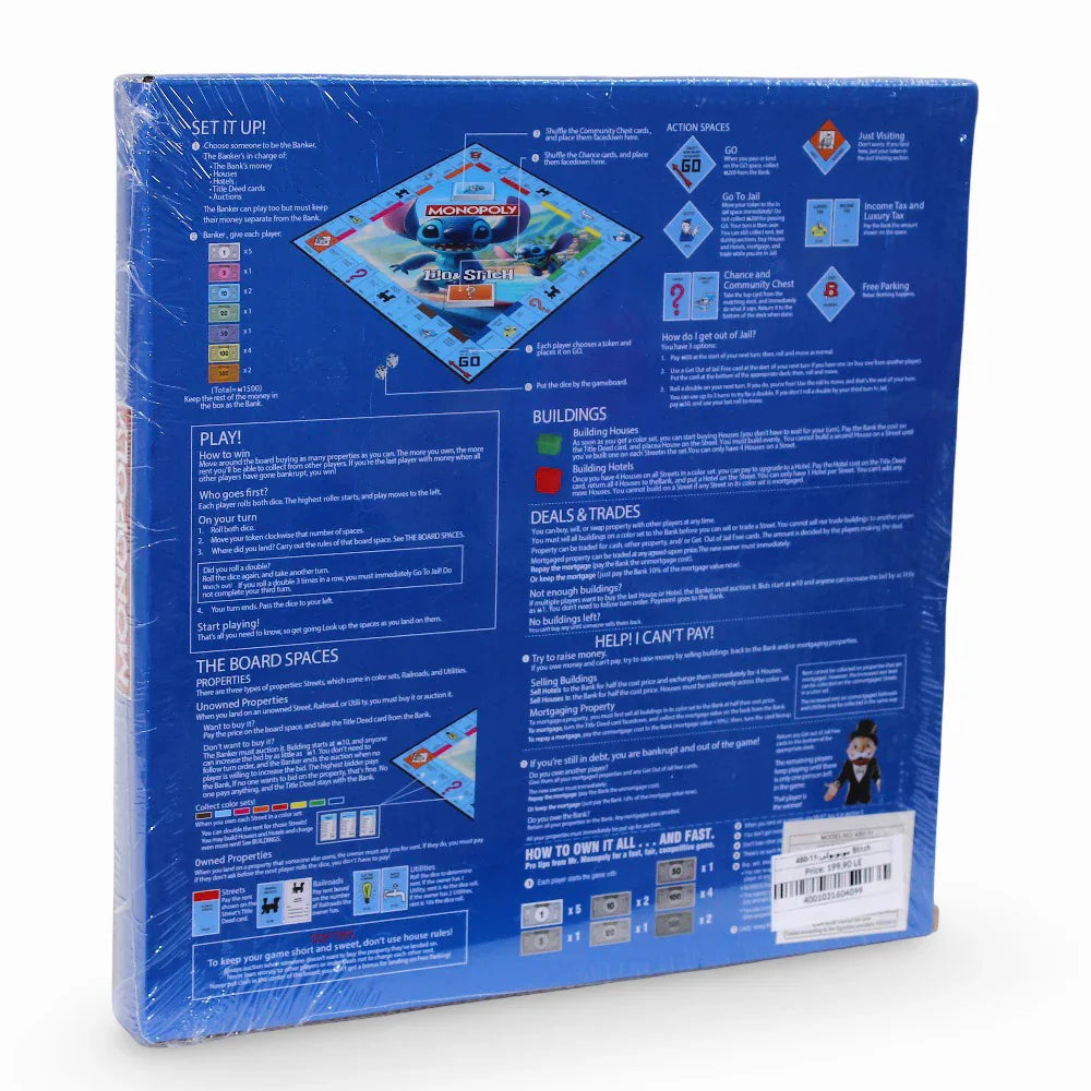 Lilo & Stitch Monopoly Game
