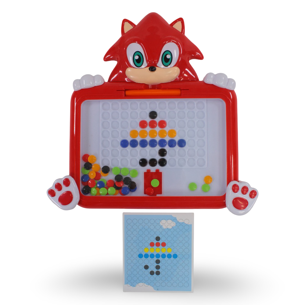 Sonic Animal Magnetic Drawing Board – Red