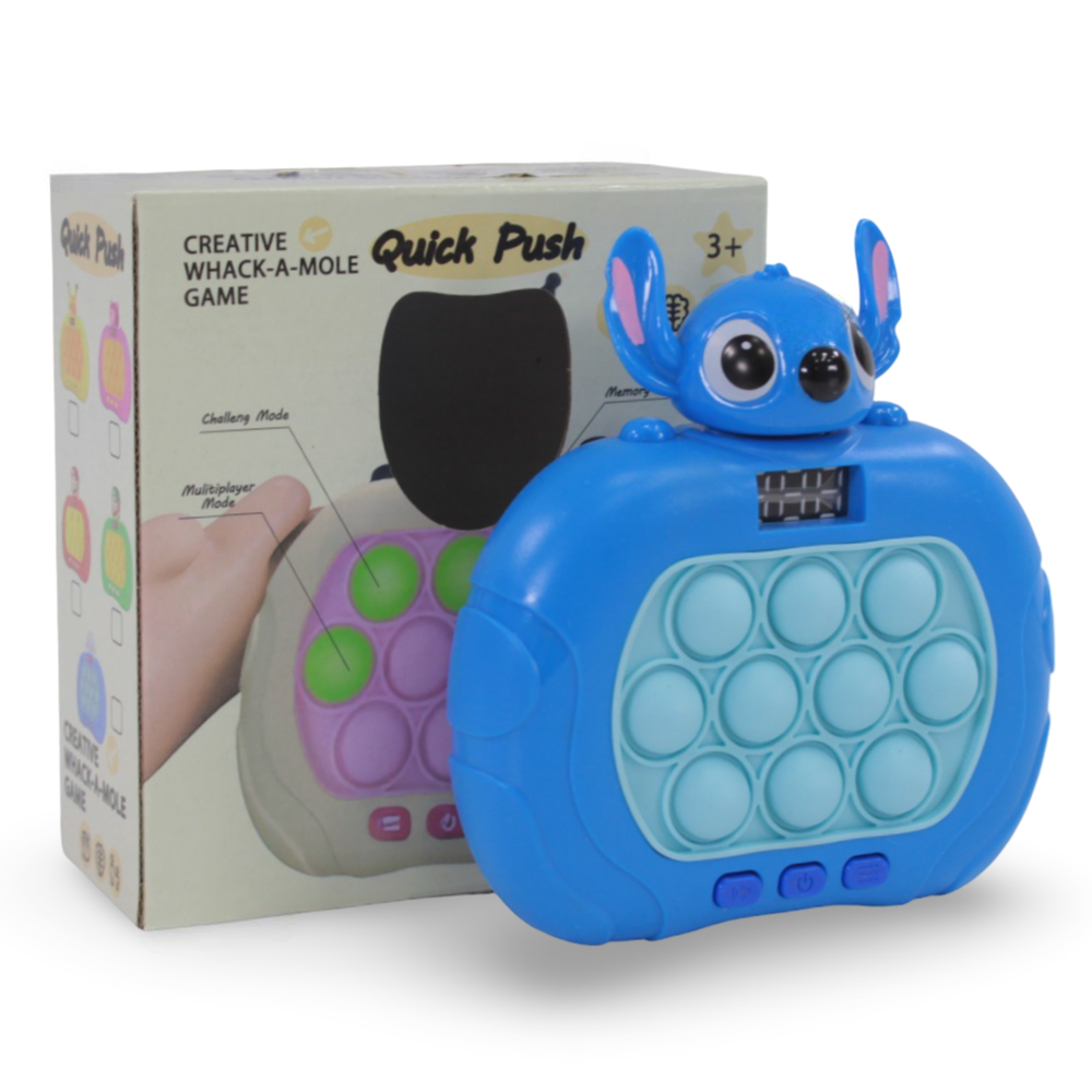 Stitch Fast Push Pop-it Electronic Game