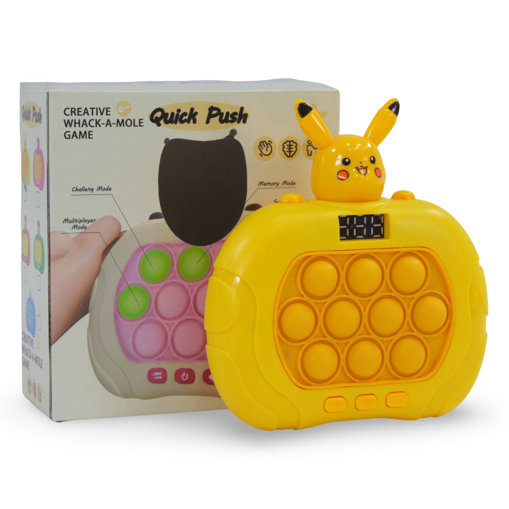 Pokémon Fast Push Pop-it Electronic Game