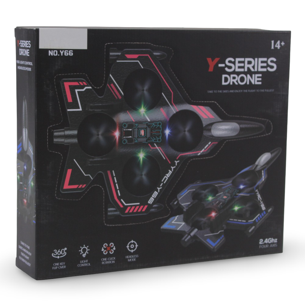 Y-Series Remote Control Drone – Advanced 4-Propeller Flight Drone