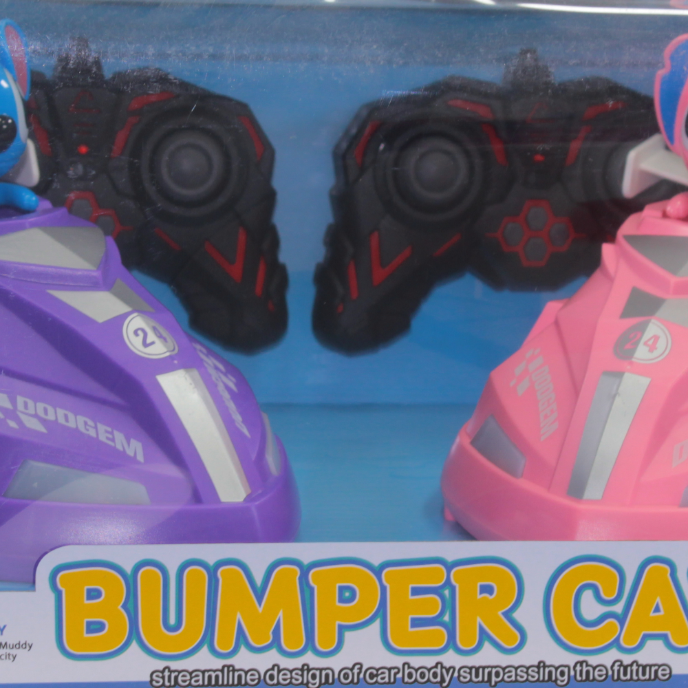 Stitch Bumper Car Set – Dual Remote-Control Crash Game