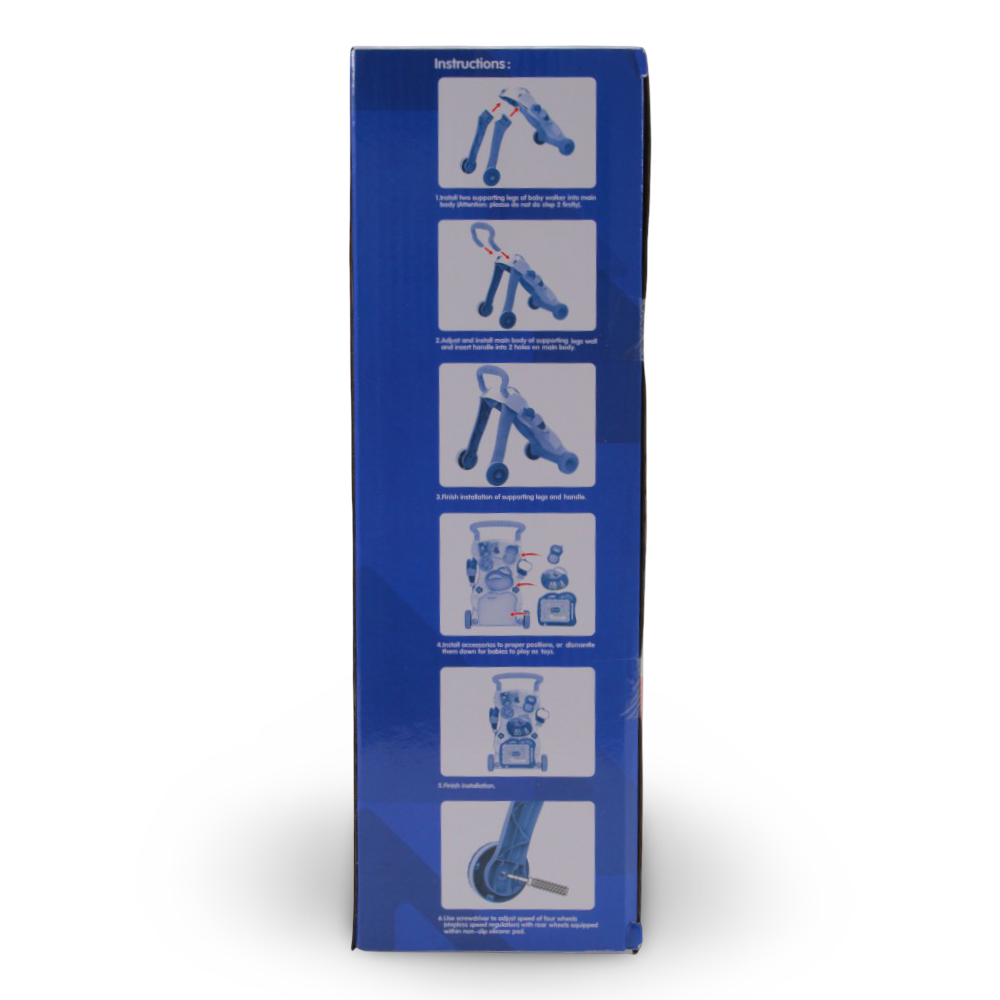 Baby Music Walker – Interactive Activity Walker with Magic Board