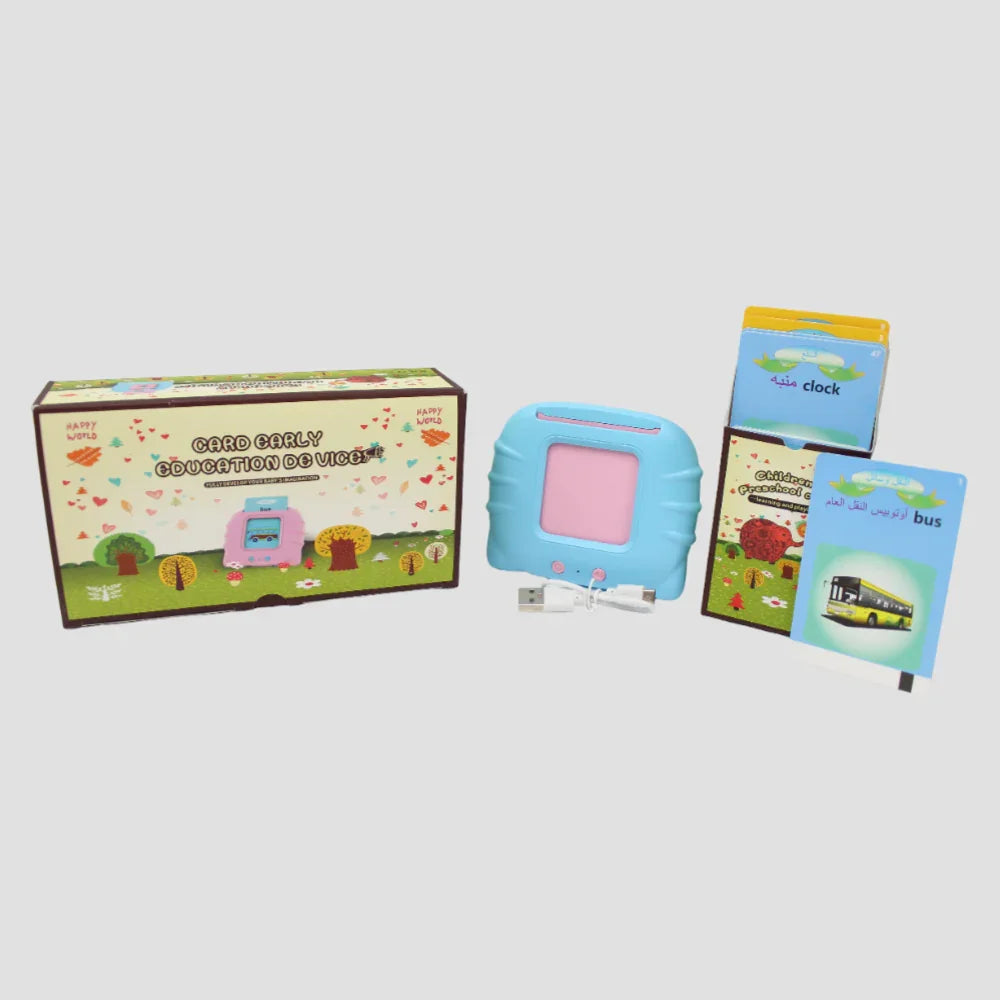 Card Early Education Device – Polish & English Learning Toy for Kids