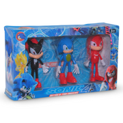 Sonic the Hedgehog Action Figures Set – 3 Pieces