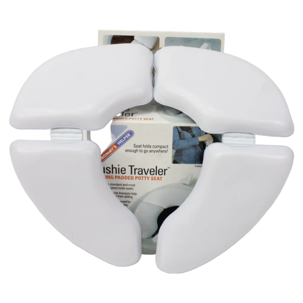Foldable Toilet Seat - White - Baby Essentials - OKO
