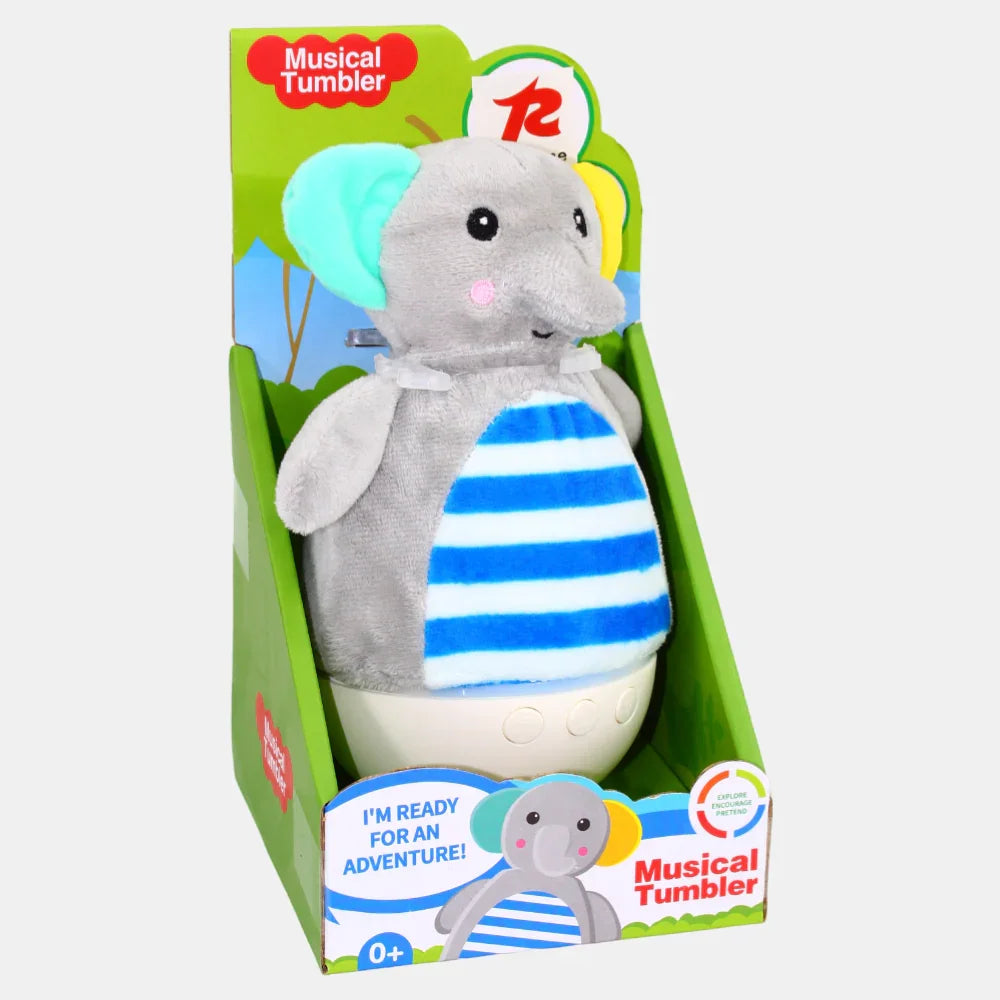 Soft Musical Elephant – Cuddly & Entertaining Toy