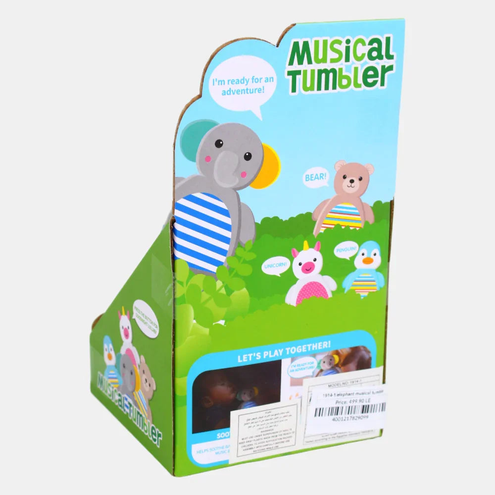 Soft Musical Elephant – Cuddly & Entertaining Toy