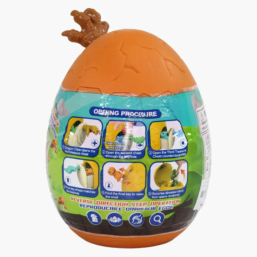 Dinosaur Egg Toy – Orange