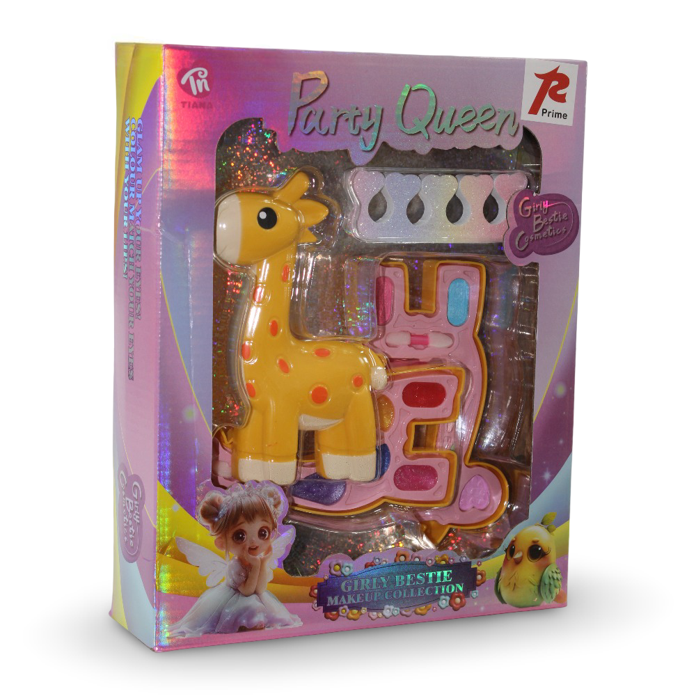 Giraffe Makeup Playset – Multi-Layer Pretend Beauty Set - Toys - Prime