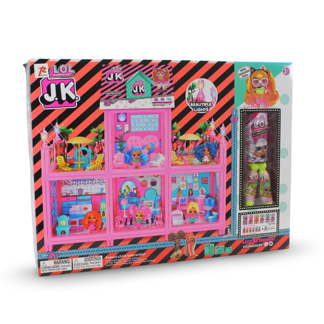 JK L.O.L. Surprise! J.K. Dollhouse Playset - Toys