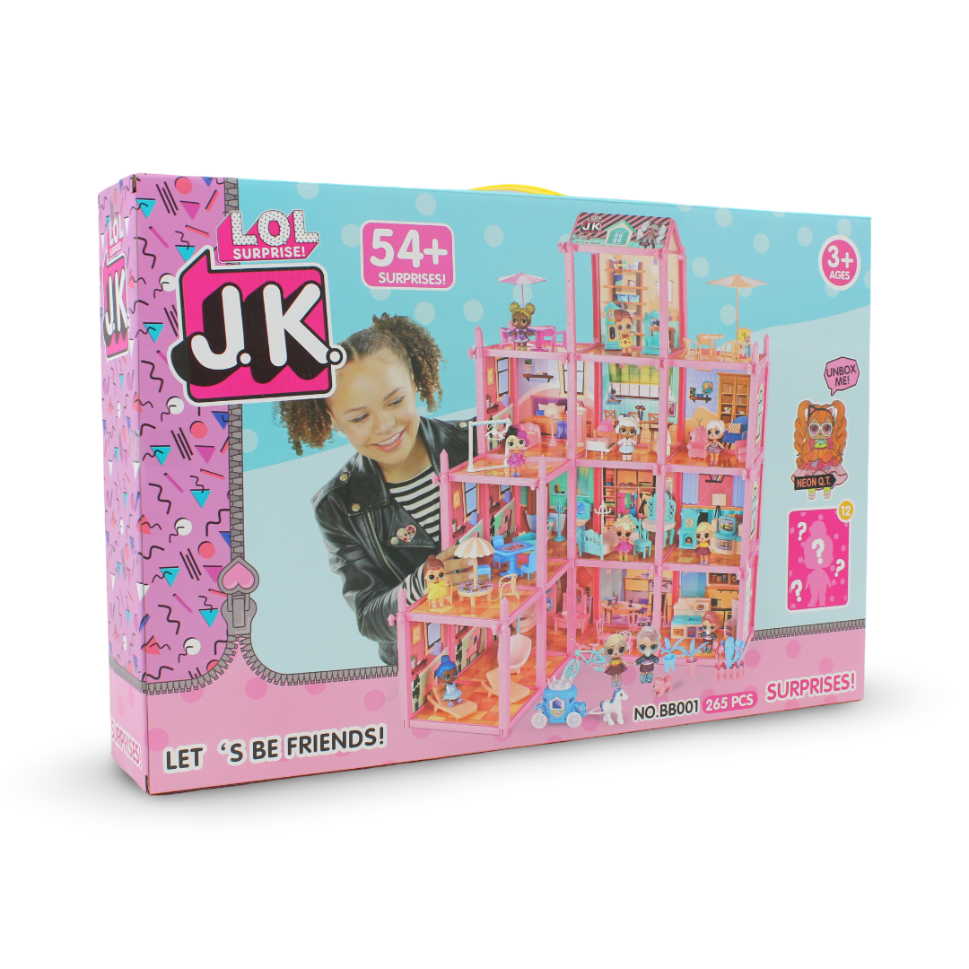 L.O.L. Surprise! J.K. Mini Fashion Doll House - Toys - JK