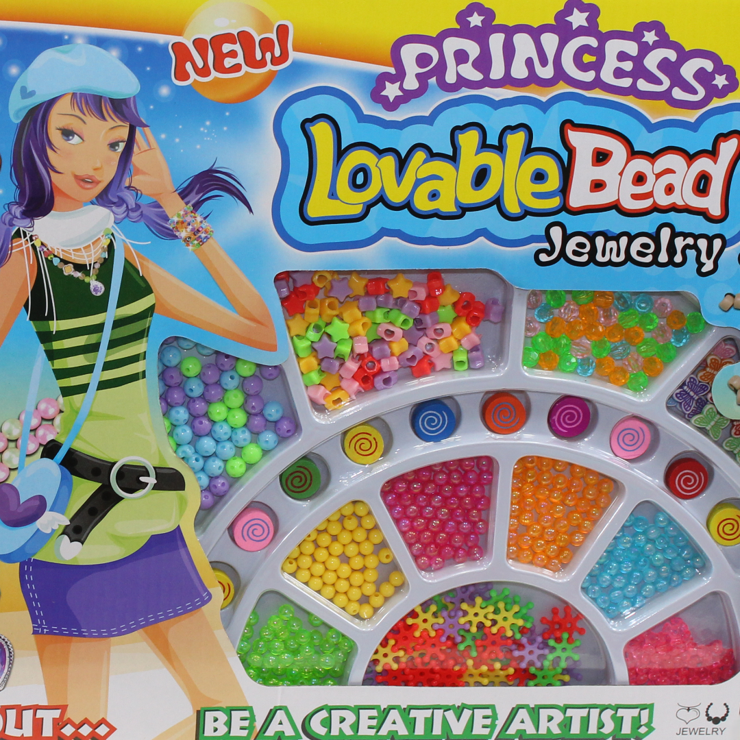 Princess Lovable Bead Jewelry Set