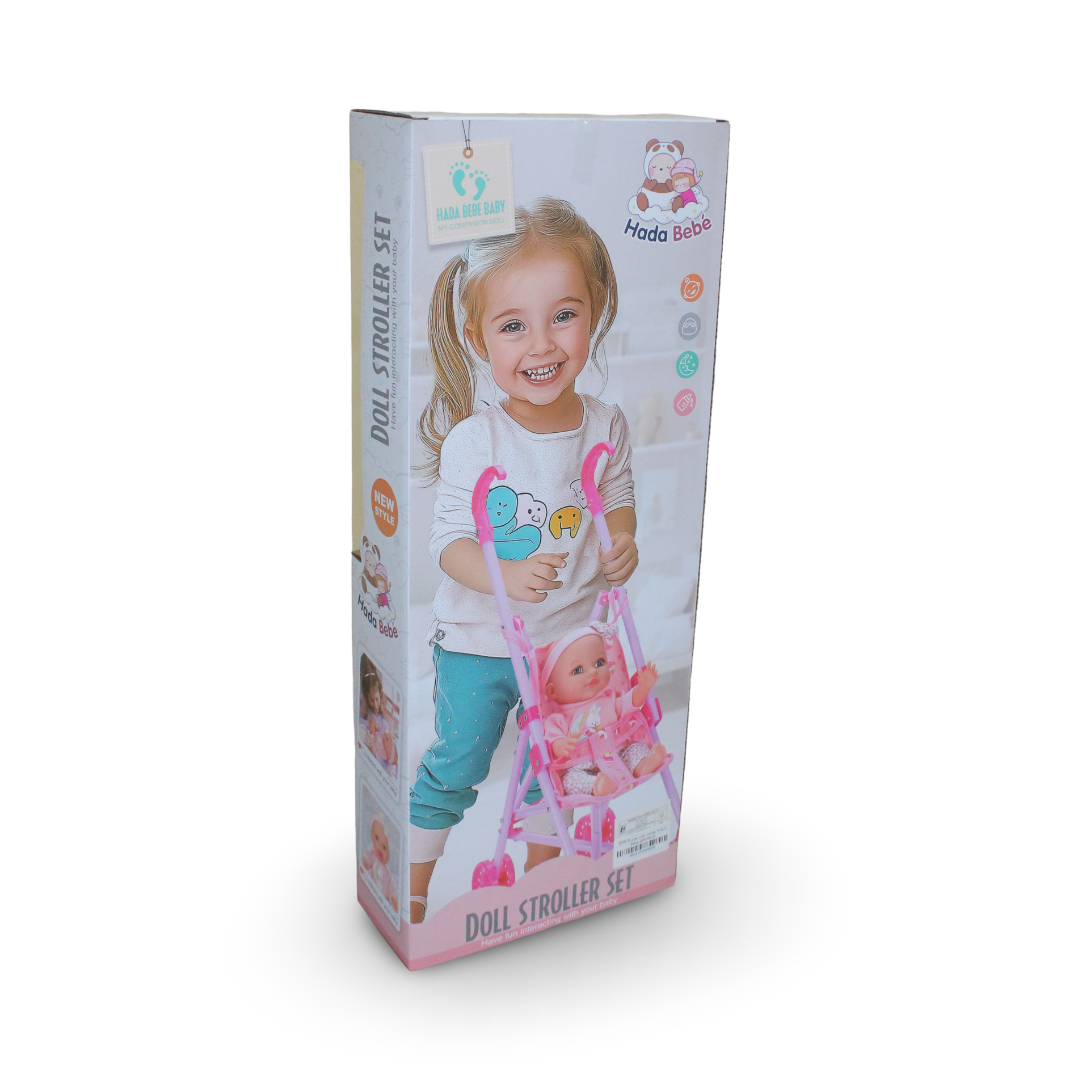 Hado Bebe Doll Stroller Set