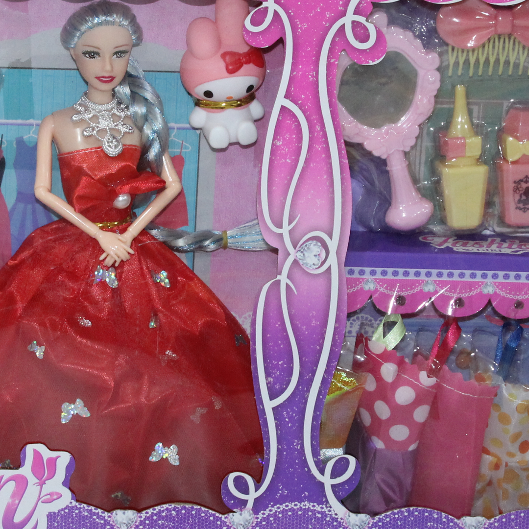Fashion 2 Dolls with Dresses and Accessories