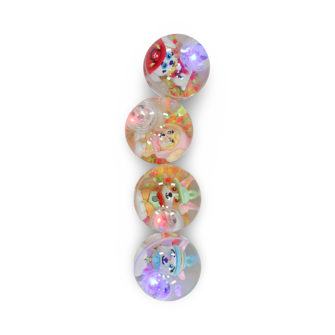 Light-Up Bouncy Ball Toy – Assorted Designs