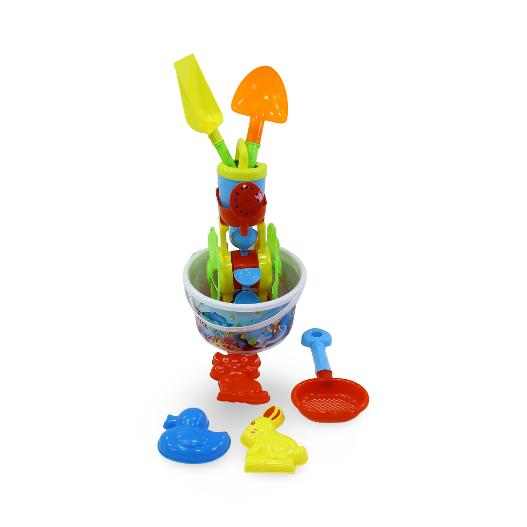 Colorful Beach Sand Toy Set - Summer - Prime