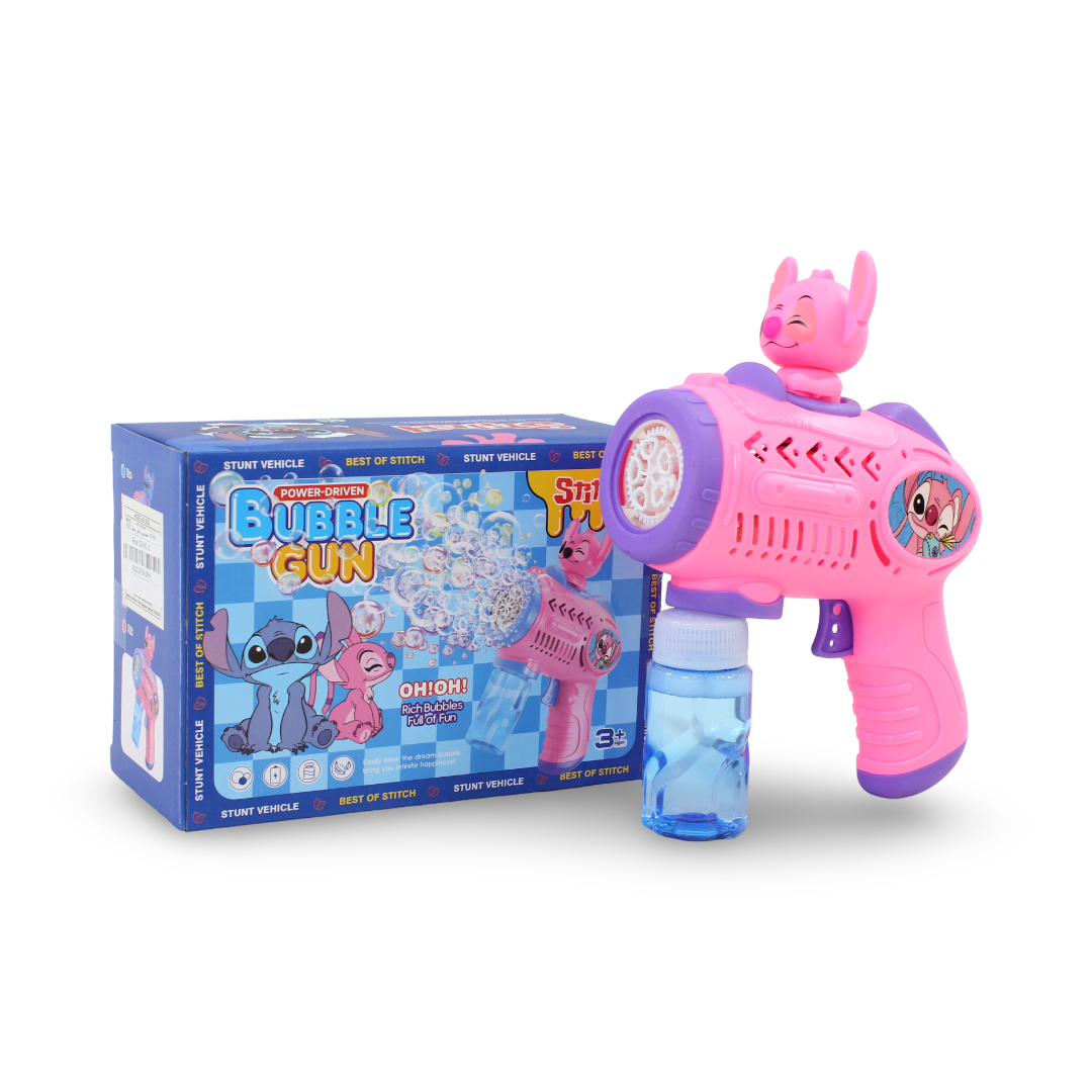 Stitch Bubble Gun – Pink - Toys - Prime