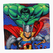 Boys Beach Towel – Multicolored with Avengers Print (70x140 cm)