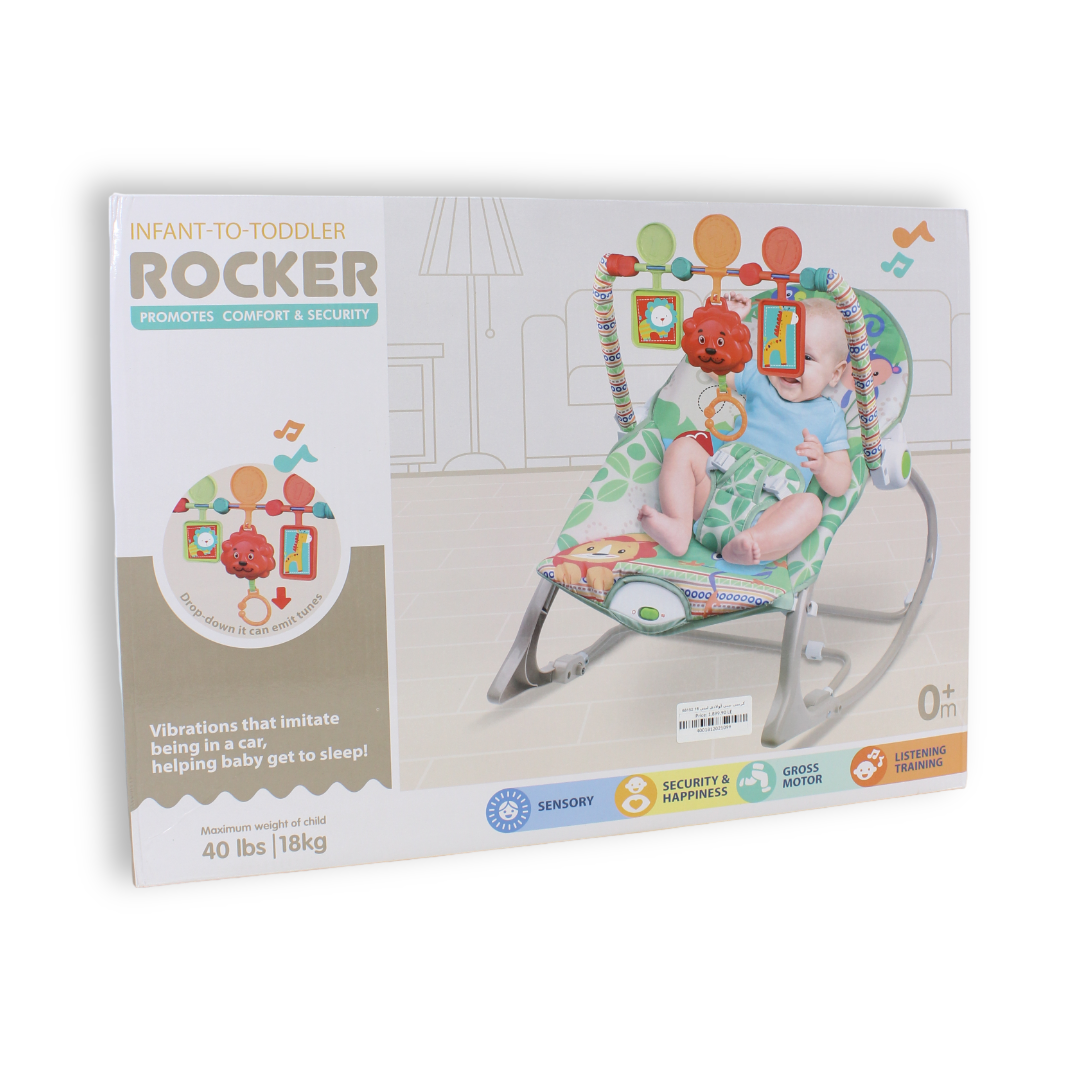 Infant-to-Toddler Rocker (Baby Bouncer & Rocking Chair) – Baby Blue