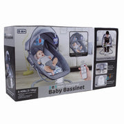 3-in-1 Multi-Functional Baby Bassinet - Grey