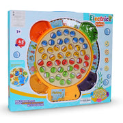 Music Electric Fishing Toy – Yellow (45 Pcs)
