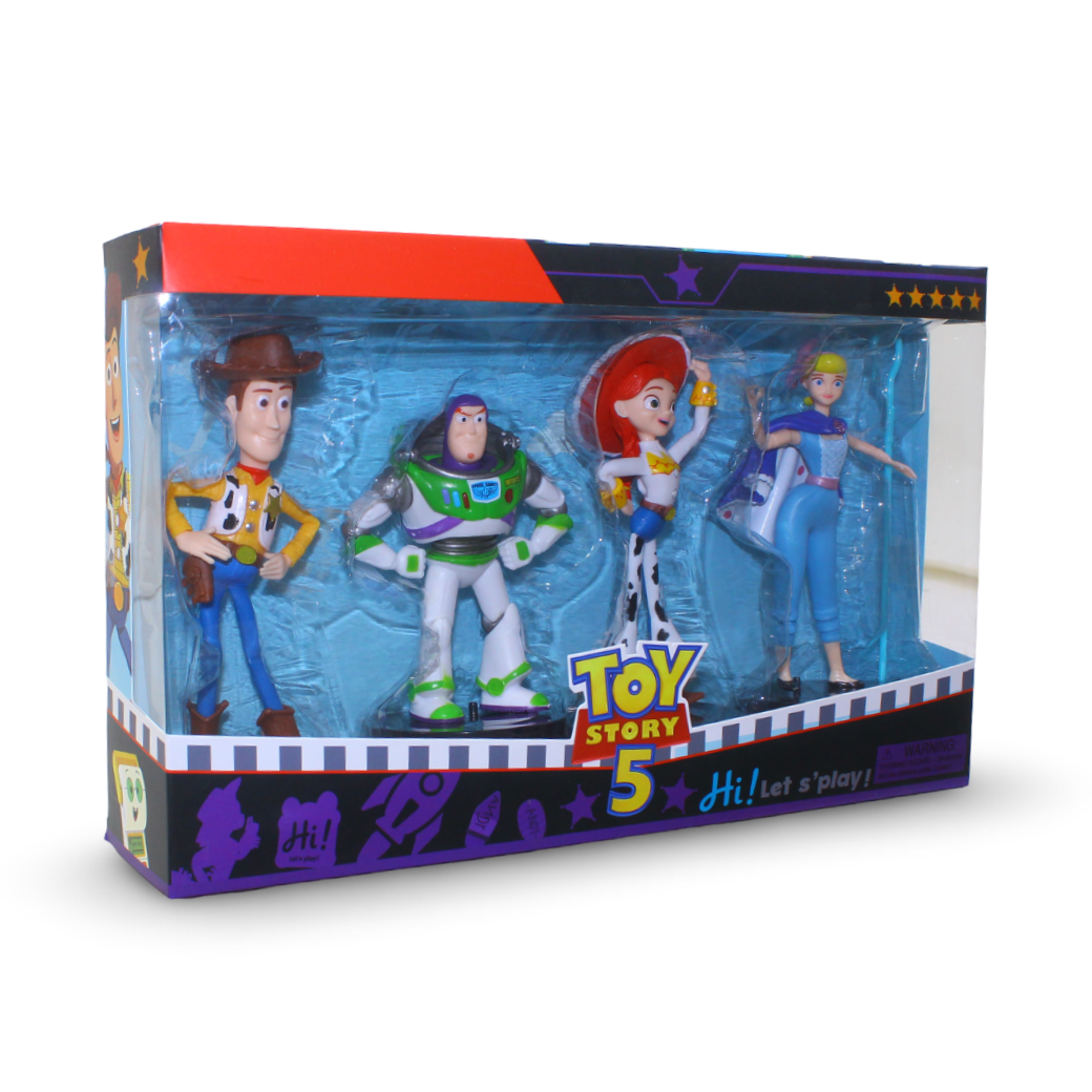 Toy Story Action Figure Set 4-Figures