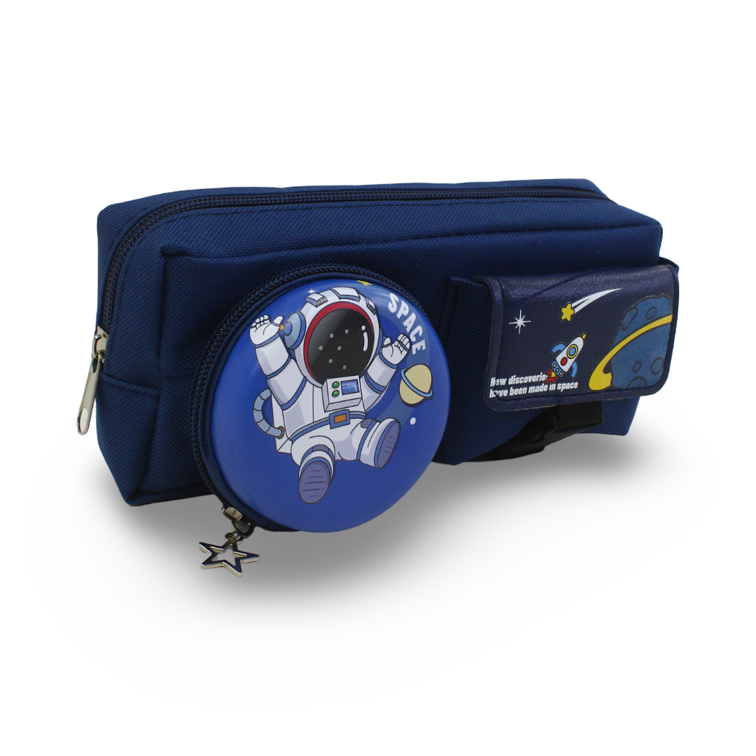 Space 3D Astronaut Pencil Case – Navy - School - Andalusia