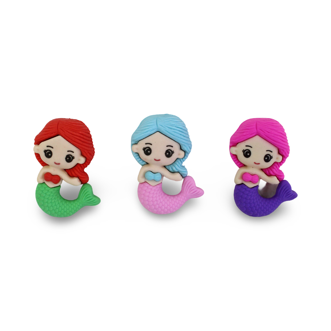Mermaid Eraser (1 Pcs) - Various - Andlosya Group
