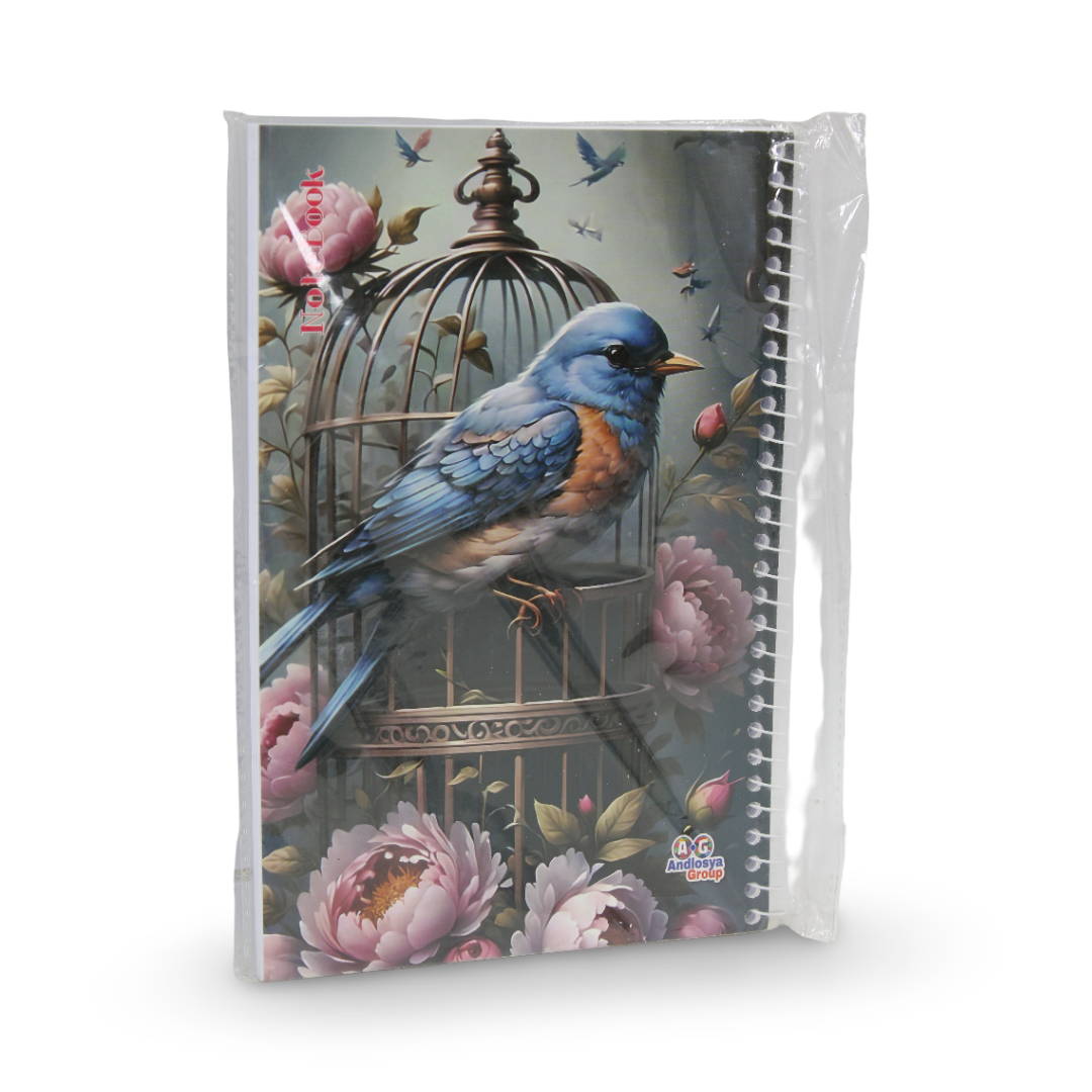 Blue Bird Notebook – 100 Pages - School - Andlosya Group
