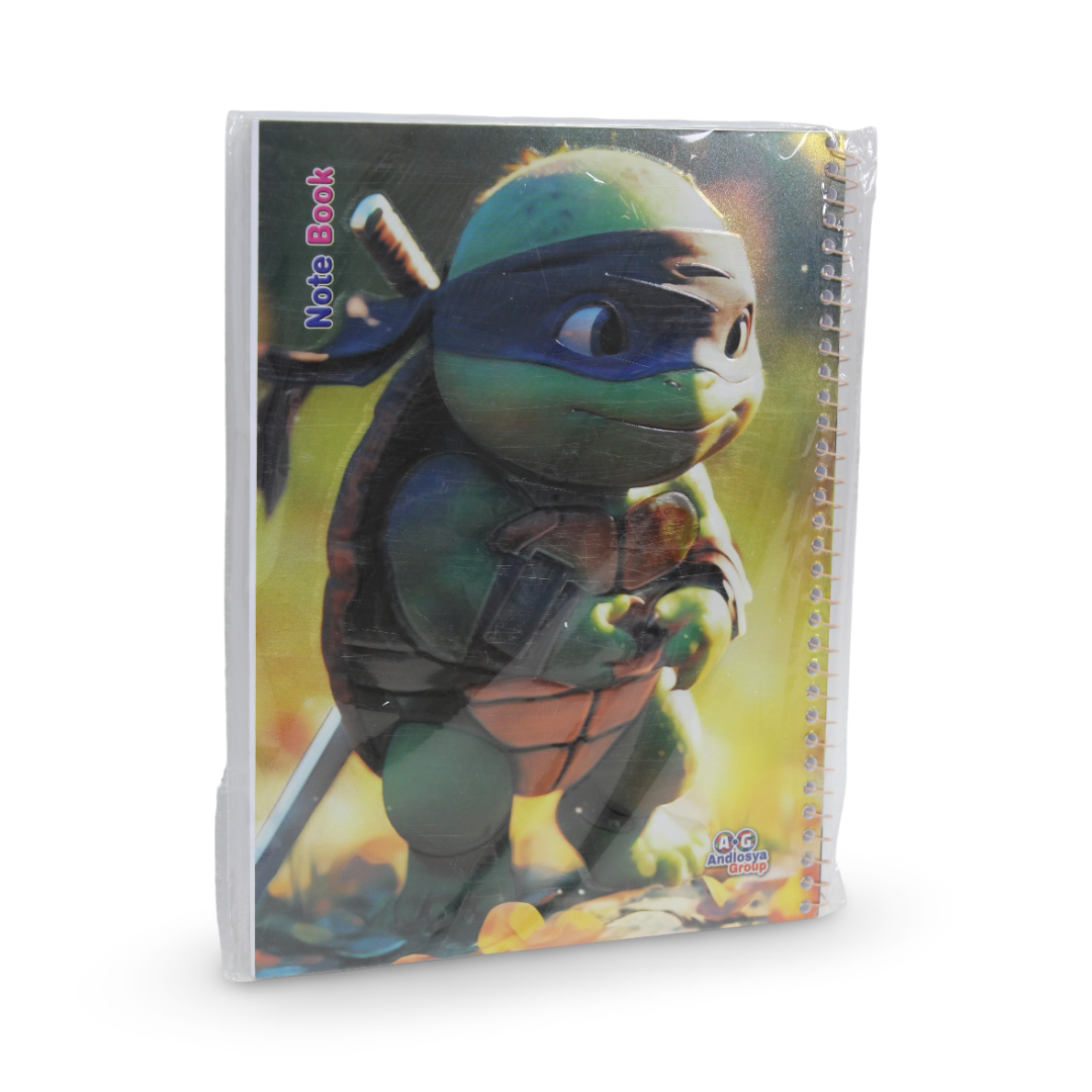 Teenage Mutant Ninja Notebook – 80 Pages - School - Andlosya Group